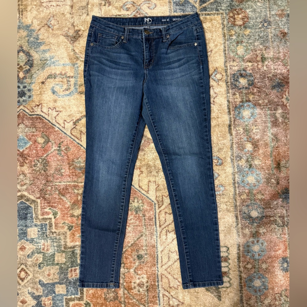 New Directions Dark Blue Skinny Jeans